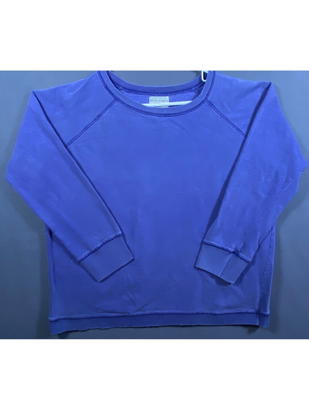 Vintage y2k Abercrombie & Fitch Crewneck Sweater NY Pullover Women Oversized L